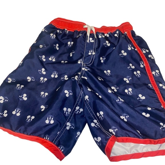 𝅺Hanna Andersson Disney collection Mickey Mouse swim trunks boys size 10 shorts